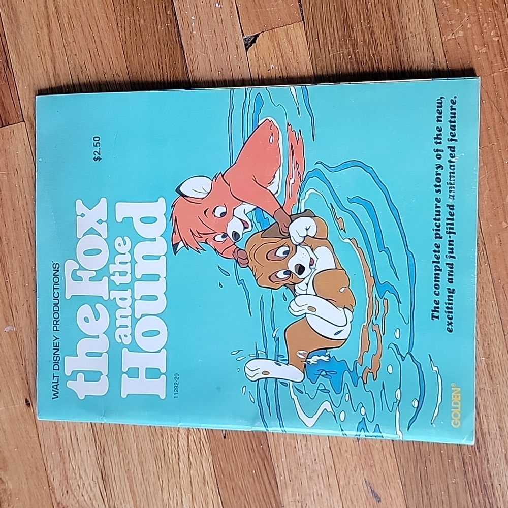 1981 Walt Disney the Fox and the Hound comic book
